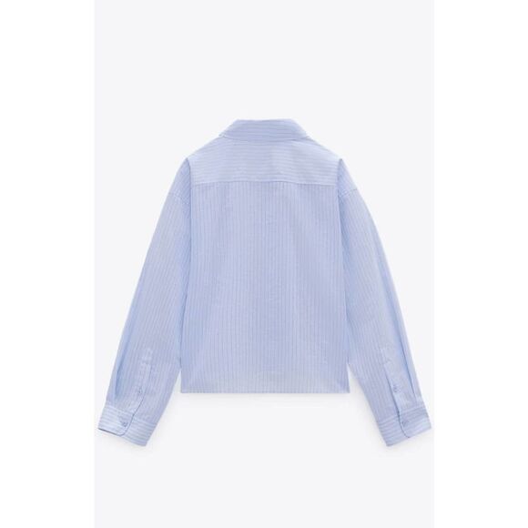 Zara oversized poplin shirt medium - Picture 2 of 7